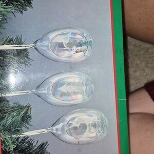 Crystal Christams Tree Decorarions.